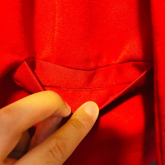 Précis Petite 100% red wool blazer $10 NWOT ‼️CLOSET CLEAR OUT‼️ - Picture 7 of 13